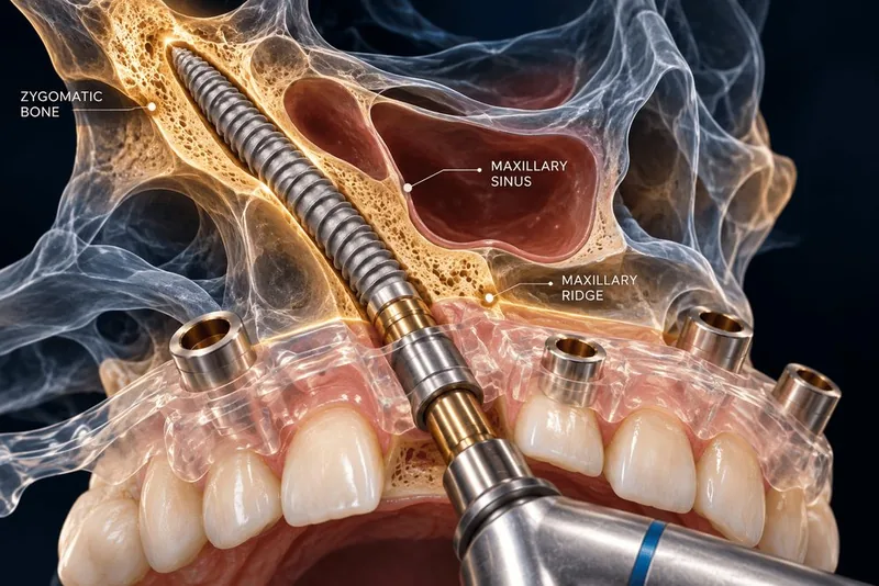 Cirurgia de implante zigomático