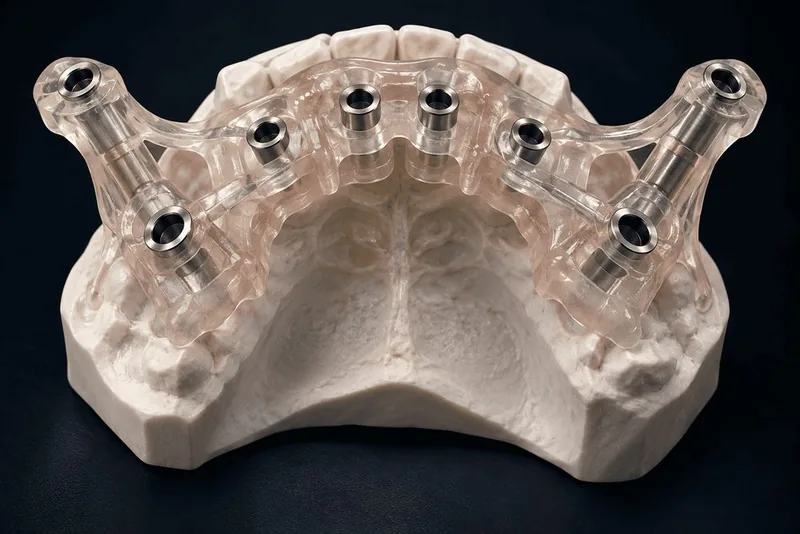 Guia cirúrgica impressa em 3D